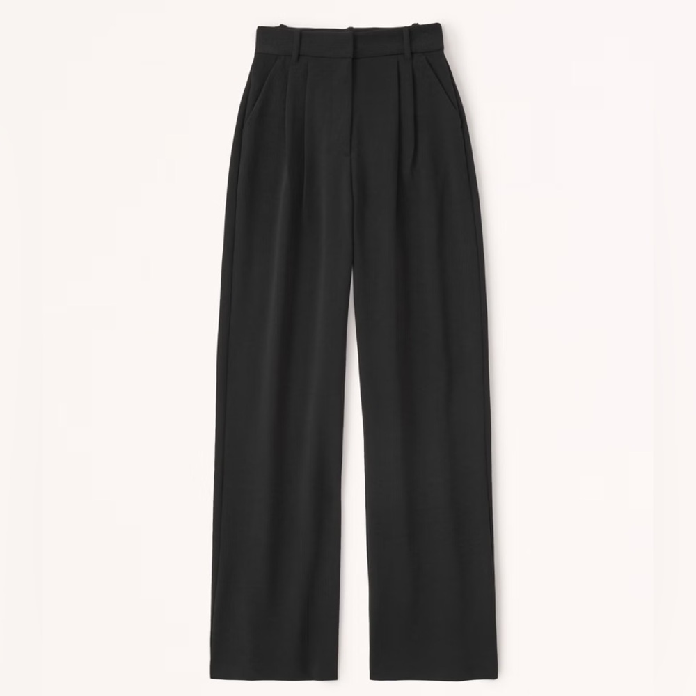 Abercrombie & Fitch sloane tailored premium crepe pant NWT